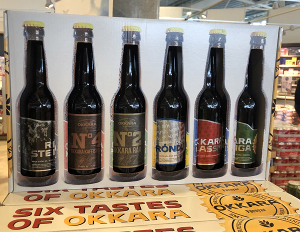 Six Tastes of Okkara Faroe Islands beer