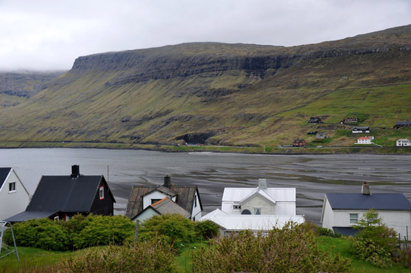 Village of Sørvágur, Vágar, Faroe Islands