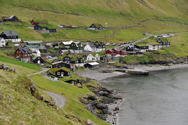 Village of Bøur, Vágar, Faroe Islands