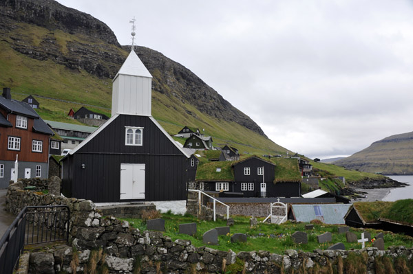 Bøur Kirkja, 1865, Vágar, Faroe Islands