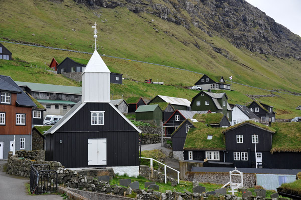 Bøur Kirkja, 1865, Vágar, Faroe Islands