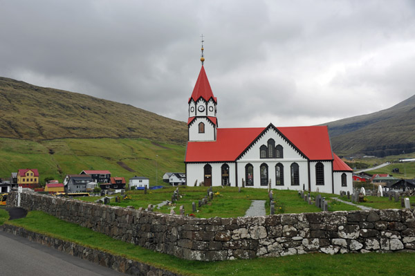 Sandavgs kirkja, Sandavgur, Vgar, Faroe Islands