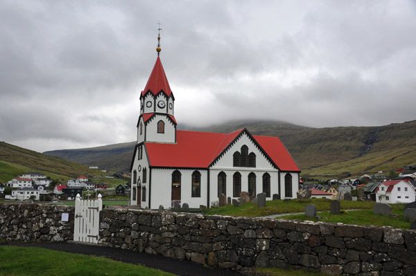Sandavgs kirkja, Sandavgur, Vgar, Faroe Islands