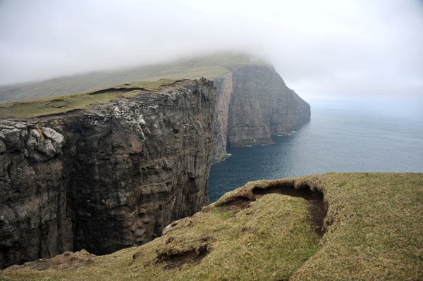 Cliffs of Trælanípan - Slave Cliffs, Vágar, Faroe Islands