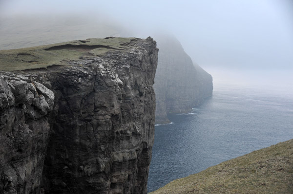 Cliffs of Trælanípan, Vágar, Faroe Islands