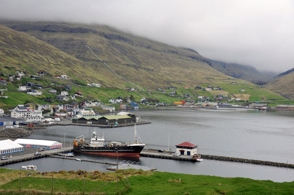 Port of Vestmanna, Streymoy, Faroe Islands