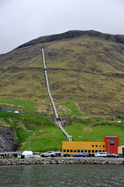 Water supply pipes for Vestmanna's hydroelectric plant