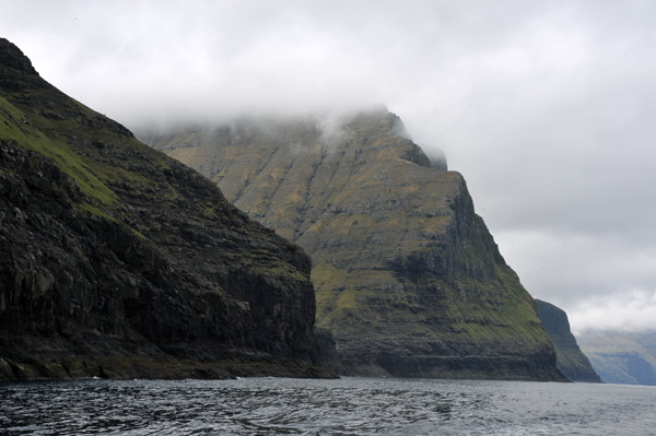 Cliffs of the west coast of Streymoy, Faroe Islands