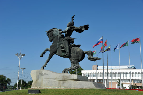 Suvorov Monument, Yekaterinskiy Park, Tiraspol