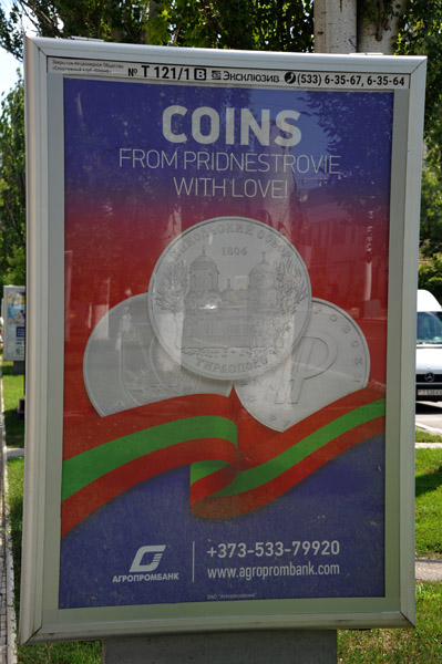 Transnistria's mint issues commerative coins