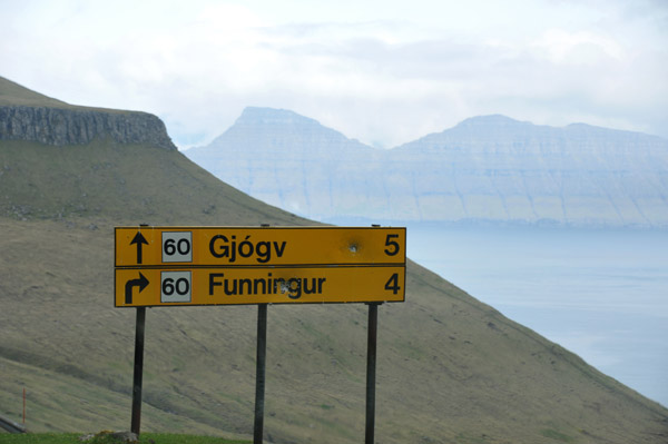 Gjgv, the northeasternmost village on Eysturoy, Faroe Islands
