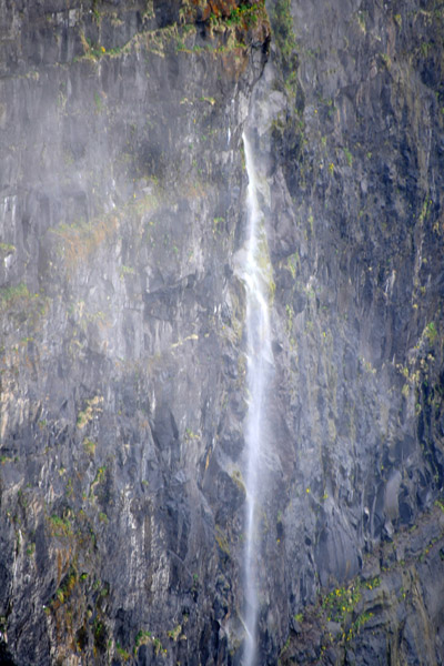 Waterfall on the Cliffs of Gjgv, Eysturoy