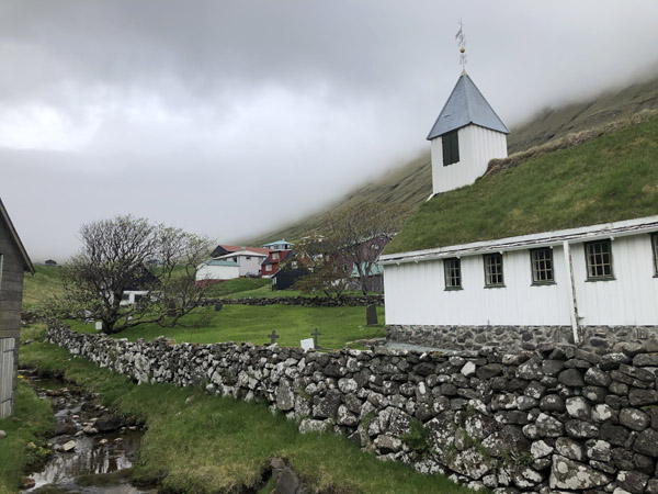 Oyndarfjørður Church, 1838, Eysturoy, Faroe Islands