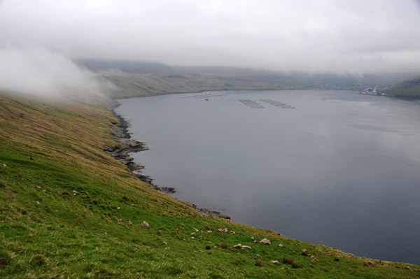 Bay of Fuglafjørður, Eysturoy, Faroe Islands