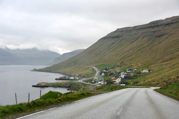 Skipanesvegur, Skipanes, Population 60, Eysturoy, Faroe Islands