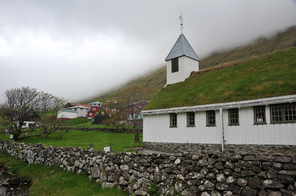 Oyndarfjørður Church, 1838, Eysturoy, Faroe Islands