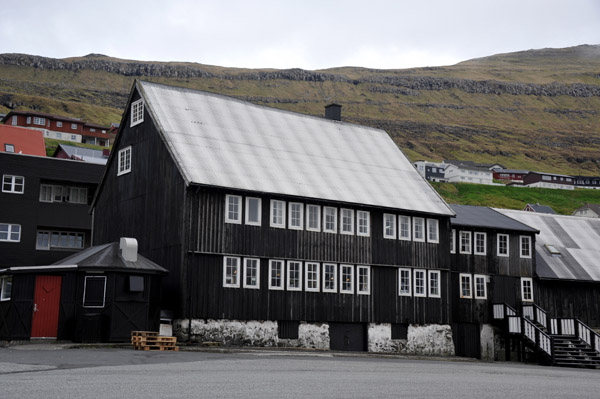 Waterfront of Klaksvk, Bor∂oy, Faroe Islands