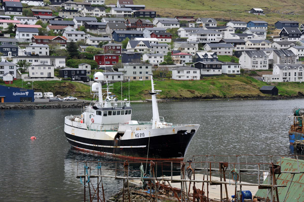 Fishing Boat, Port of Klaksvk, Bor∂oy, Faroe Islands