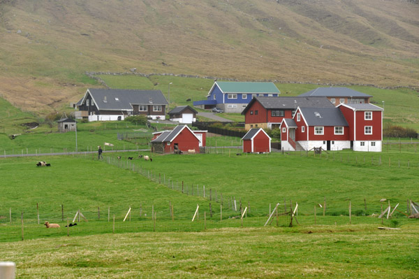 Viareii, population 352, the northernmost settlement in the Faroe Islands