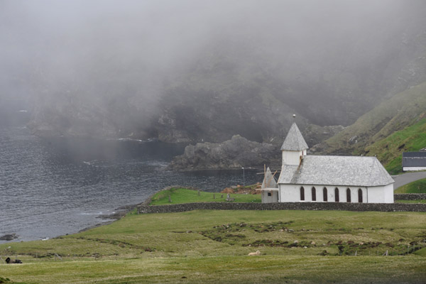 Viareii Kirkja, 1892, Vi∂oy, Faroe Islands