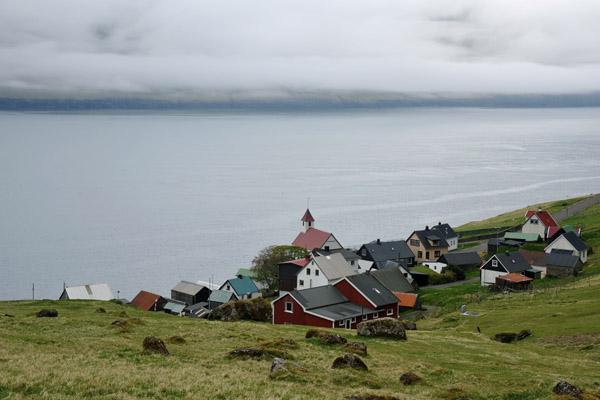 Village of Kunoy, Faroe Islands