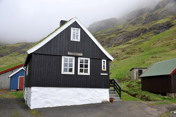 Old house in Tjrnuvk dated 1870, Faroe Islands