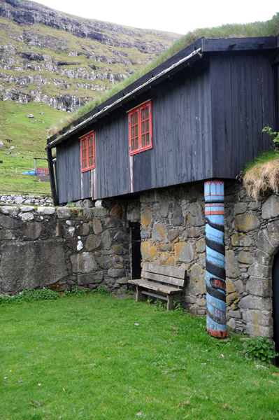 Kirkjubargarur, 11th C. farmhouse, Faroe Islands