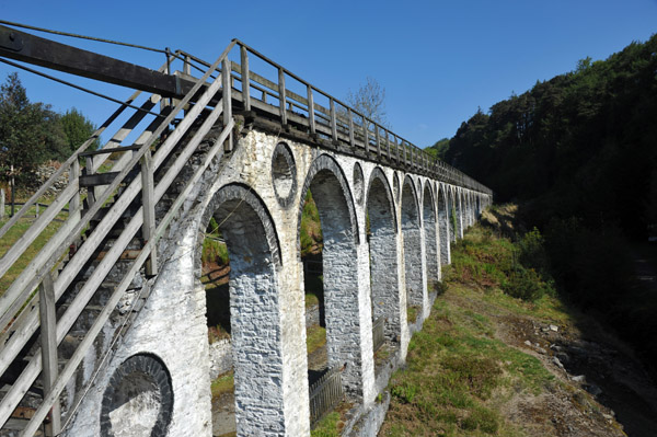 Aqueduct leading to the Laxey Wheel