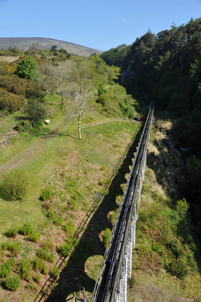 Aqueduct from the Laxey Wheel
