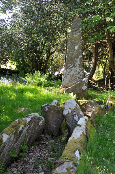 King Orry's Grave, in 2 parts, near Laxey