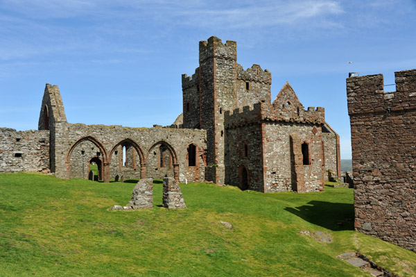 Ruins of the Cathedral of St. German, Peel Castle