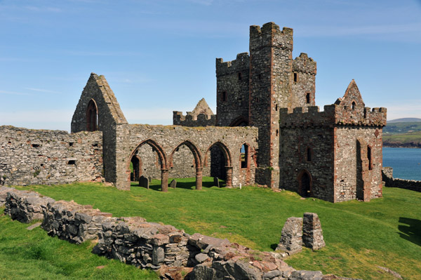 Ruins of the Cathedral of St. German, Peel Castle