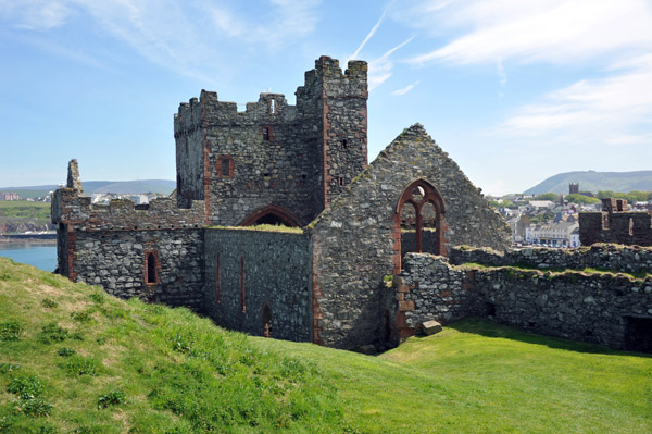 Ruins of Cathedral of St. German, Peel Castle