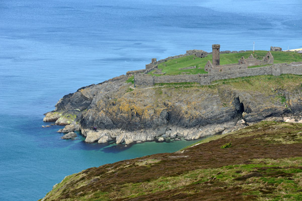 St. Patrick's Isle and Peel Castle from St. Patrick's Hill, Isle of Man