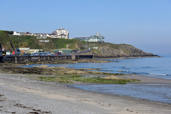 The east end of the beach at Douglas, Isle of Man