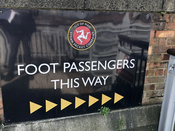 Foot Passengers - Isle of Man Steam Packet Company