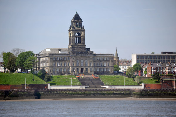 Wallasey Town Hall, River Mersey