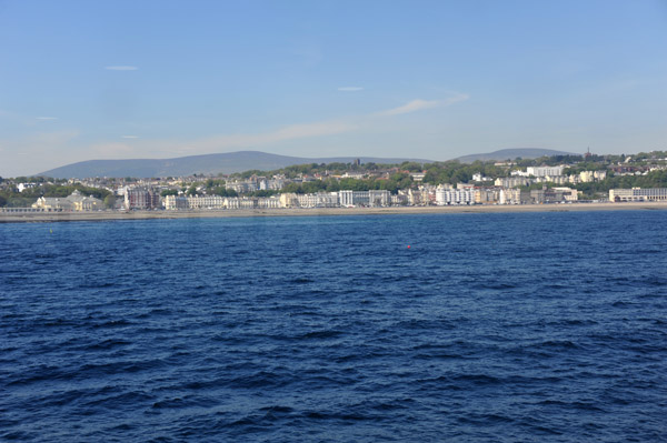 View of Douglas, Isle of Man, from the ferry