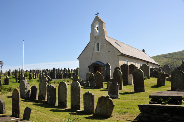 Kirk Maughold Church, 12th C. by Viking King Olaf I