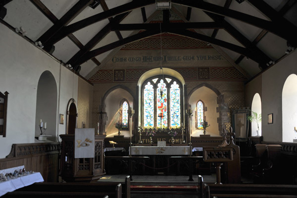 Interior of the Maughold Church