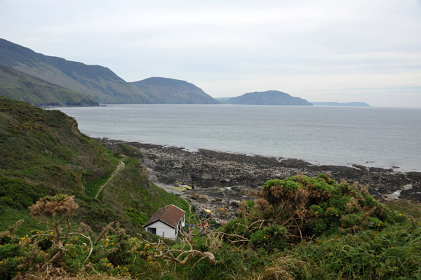 View south from Niarbyl to the Calf of Man