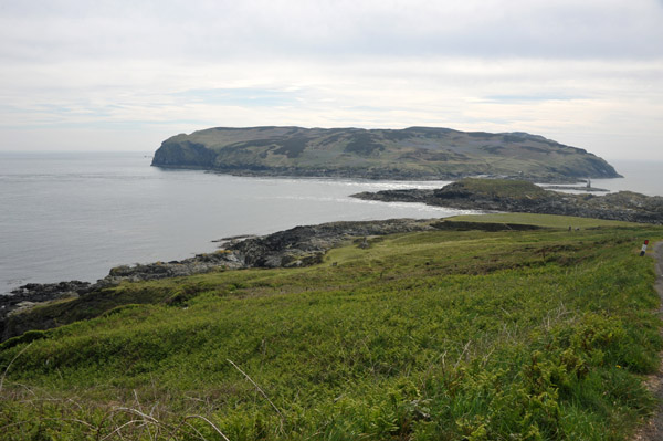 The Calf of Man, a small island off the southwest corner of the Isle of Man