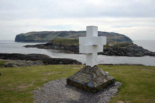 The Thousla Cross commemorating rescue of a shipwrecked crew in 1858