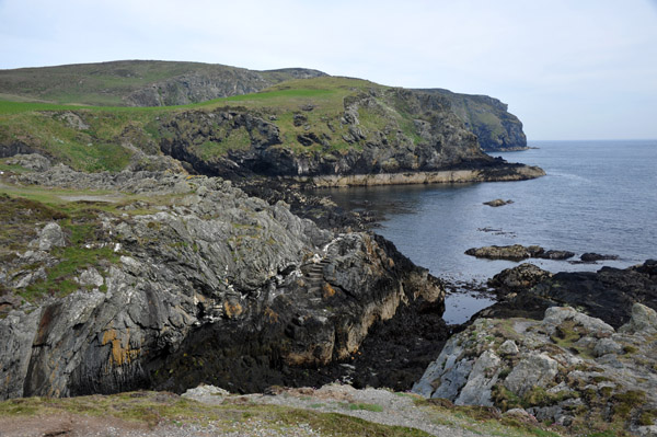 Southwest tip of the Isle of Man, the Sound