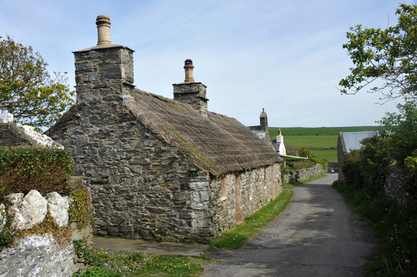 Cregneash, most of the village is an open air museum of Manx National Heritage