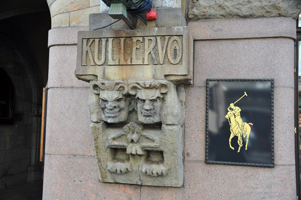 Kullervo from the Finnish national epic, the Kalevala, Aleksanterinkatu 44, Helsinki