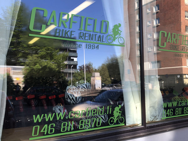 Carfield Bike Rental, Turku