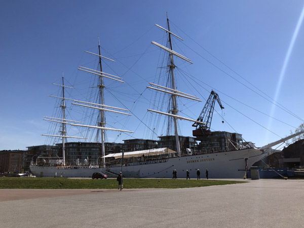 Finnish navy training ship Suomen Joutsen, built in France in 1902