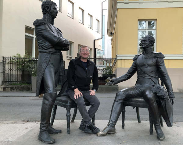 Sculpture Group - Tapaaminen Turussa 1812 - Meeting in Turku