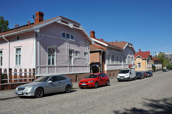 Residential area of western Turku, Korkeavuorenkatu